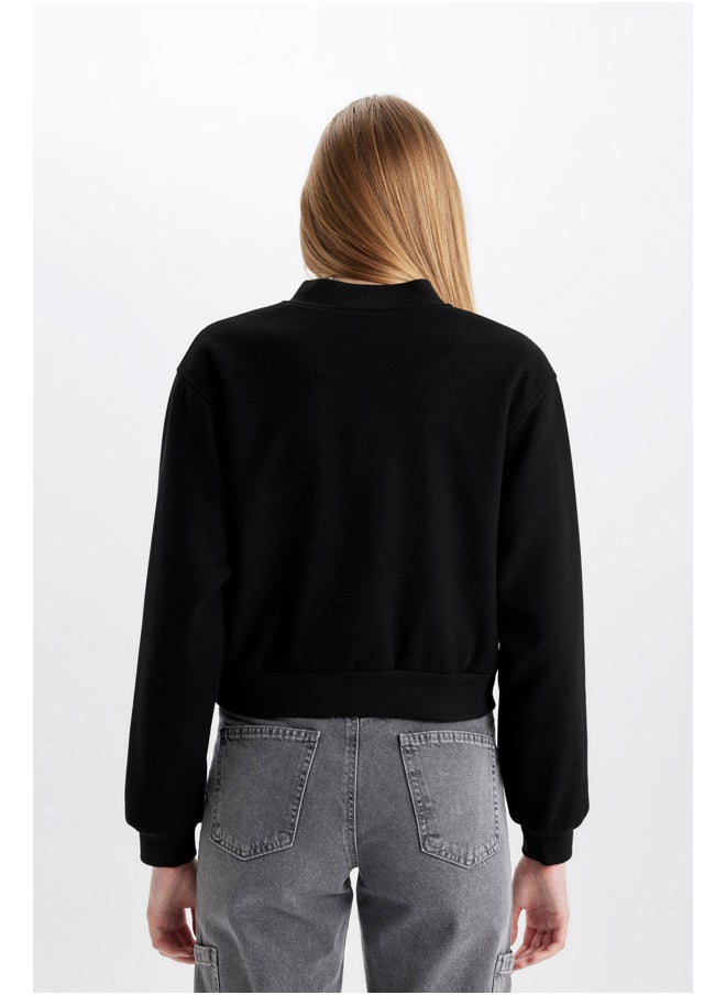 DeFacto Woman Bomber W/O Hoodie Coat  - Image 4