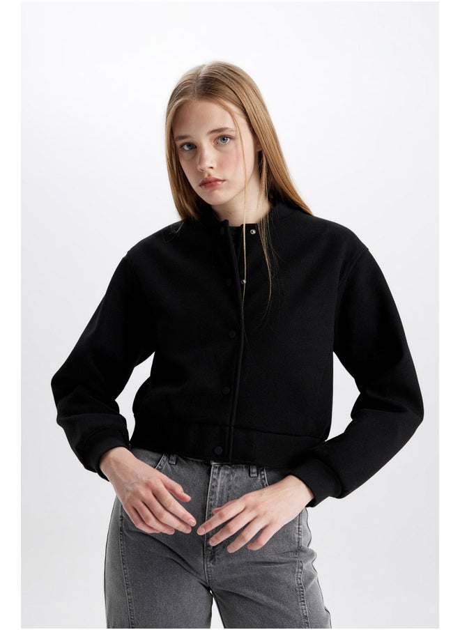 DeFacto Woman Bomber W/O Hoodie Coat  - Image 5