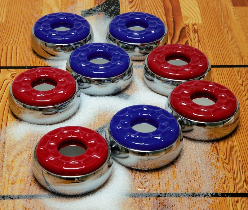 YDDS Shuffleboard Pucks w/ 2 Cans Shuffleboard Wax, Mini Dustpan and Brush for Shuffleboard Table, Complete Shuffleboard Accessories Bundle - Image 5