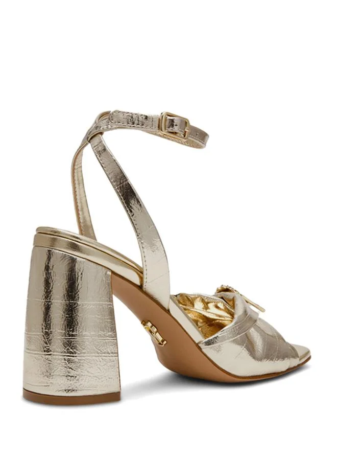 Steve Madden  Montage Gold Women's Heeled Sandals for Women | Best Price UAE