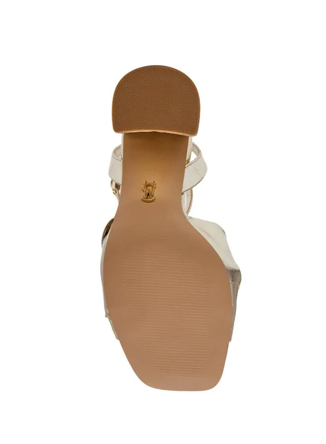 Steve Madden  Montage Gold Women's Heeled Sandals for Women | Best Price UAE