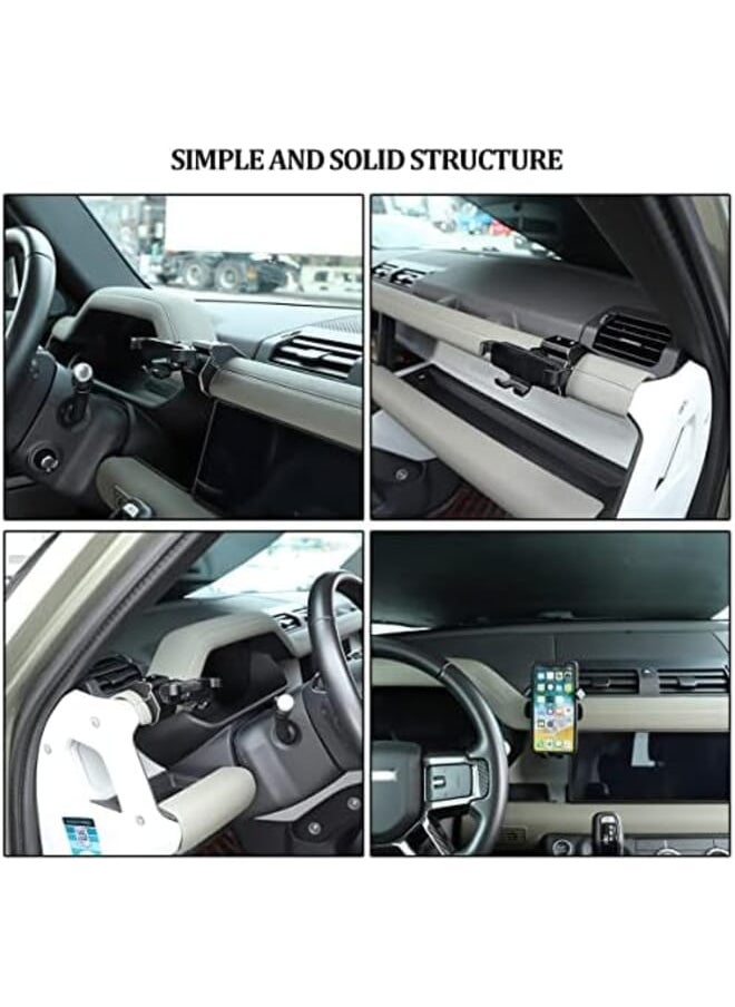 Generic - Phone Mount Fit For Land Rover Defender 110 90 2020 2022 Car Center Console Mobile Phone Holder Land Rover Defender Special Mobile Phone Holder Decorative Accessories - Image 1