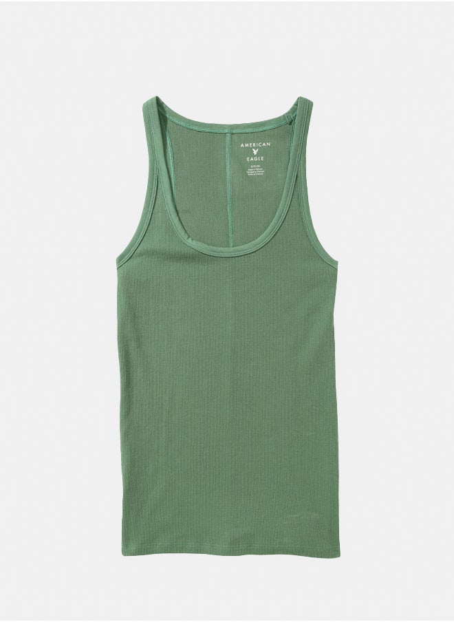 American Eagle - AE Boyfriend Scoop Tank Top - Image 1