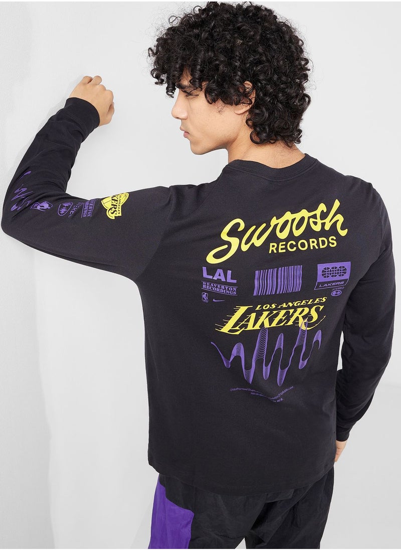 Nike - Los Angeles Lakers Essential Fade T-Shirt - Image 1