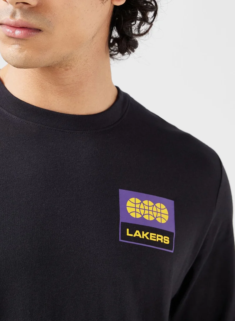 Nike Los Angeles Lakers Essential Fade T-Shirt