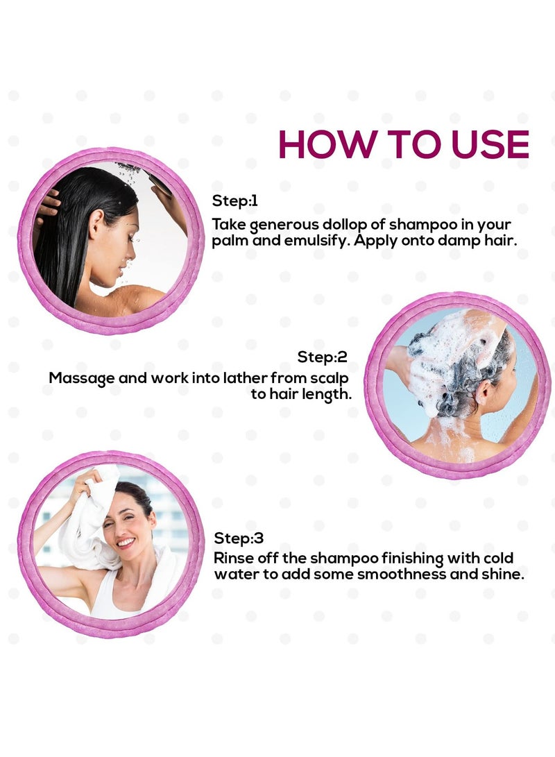 VCare Onion Shampoo for Hair Growth and Hair Fall Control With Onion and Amla 200ml - Image 3