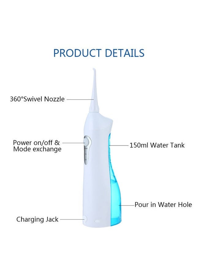 NIBEMINENT Rechargeable Tooth Cleaning Oral Irrigator Tool  - Image 2