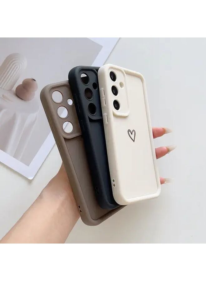 غطاء هاتف MOTO G85 5G - مجموعة من 3 قطع - كابسات شفافة ناعمة بتصميم قلوب متعدد الألوان بتغطية كاملة - Image 4