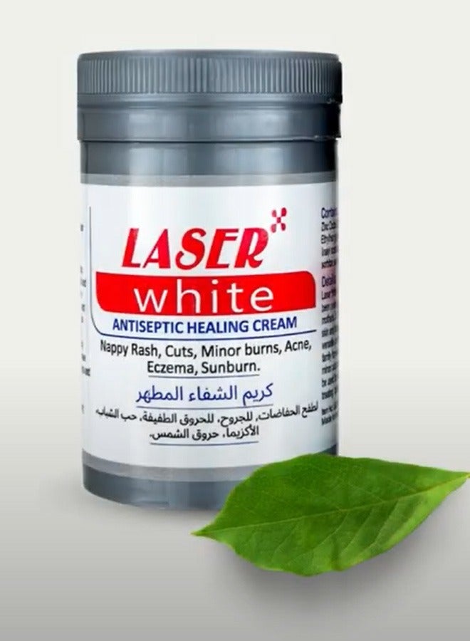 ليزر وايت كريم علاجي مطهر للحماية من طفح الحفاض 125 جم - Image 1