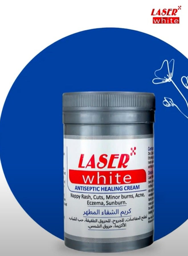 ليزر وايت كريم علاجي مطهر للحماية من طفح الحفاض 125 جم - Image 2