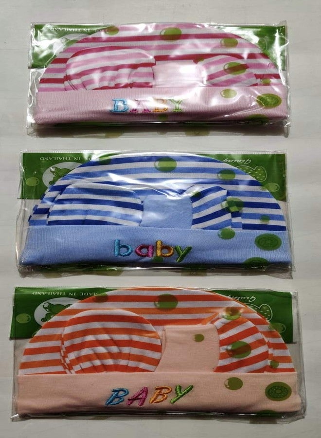 obbi Baby Hosiery Cap Booty and Mitten Set for Infants Combo Pack (Multicolor (Pack of 6), 0-3 Months) - Image 5