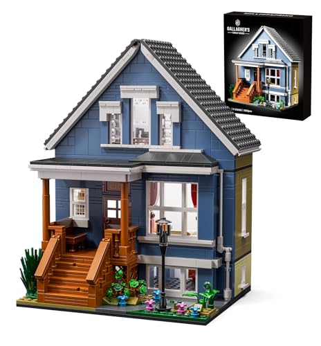 Millionspring Shame House Building Blocks Gallagher House TV Series Frank Fiona Creative Toys Set Compatible with Lego Gift Decor for Fans 18 Adult1058 PCS - Image 1