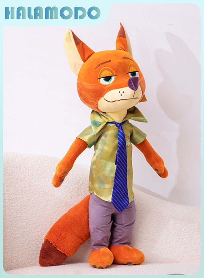 هالامودو Zootopia Standing Fox Nick - A Handsome and Adorable Soft Plush Toy, Ideal as a Birthday Gift, Decor for Bedroom, Living Room, Desk, and an Office Stress - reliever 24cm - Image 5