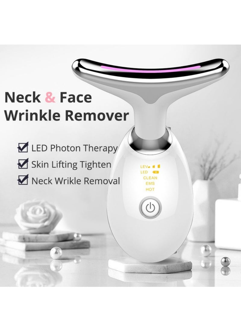 Double Chin Therapy Facial Lifting Vibration Neck Massager - Image 3