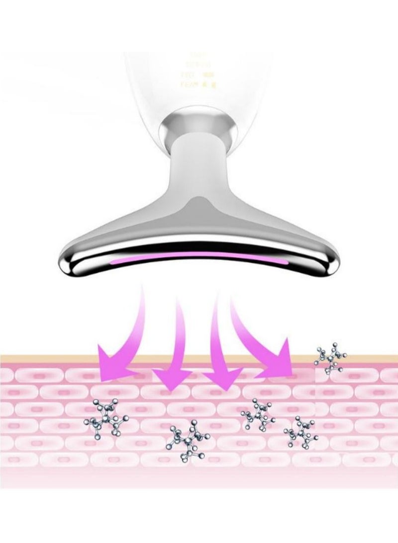 Double Chin Therapy Facial Lifting Vibration Neck Massager - Image 2