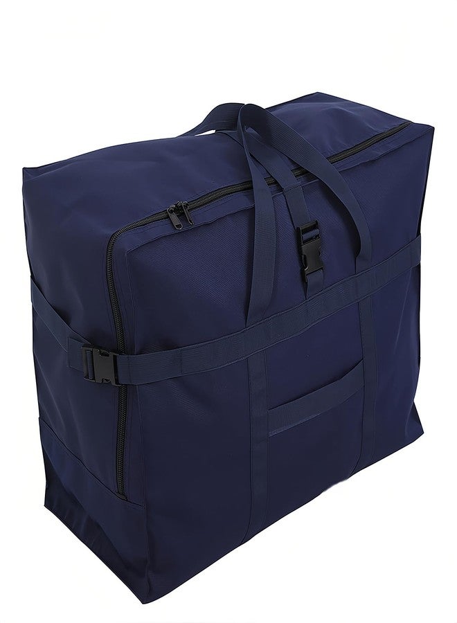 Arxus Large Duffel Bag, 120L Waterproof Carry on Weekend Overnight Storage Bag Over Luggage for Airline, Travel, Camping, Moving, 120l-dark Blue, 120L, Travel Duffle - Image 1