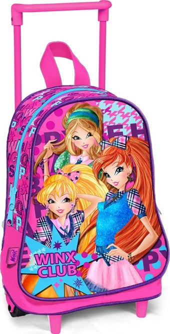 Winx Club حقيبة الروضة بعجلات وينكس 63285 