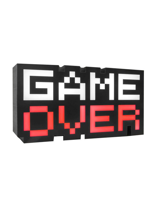 بالادون إضاءة لاسلكية بعبارة "Game Over" وبتصميم بكسل مستوحى من الألعاب ذات 8 بت - Image 1
