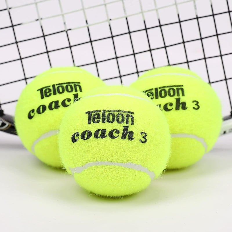 Teloon Pressure Training Tennis Balls-12 or 18 Count-Mesh Carry Bag，4 Colors Available，Pressureless Training Exercise Tennis Balls for Beginners. - Image 3