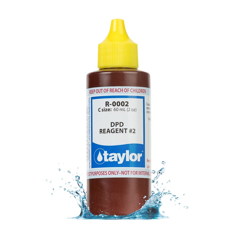 Taylor Technologies Taylor Tech R-0002-C No.2 Reagent DPD Liquid for Swimming Pool, 2-Ounce, As Shown
