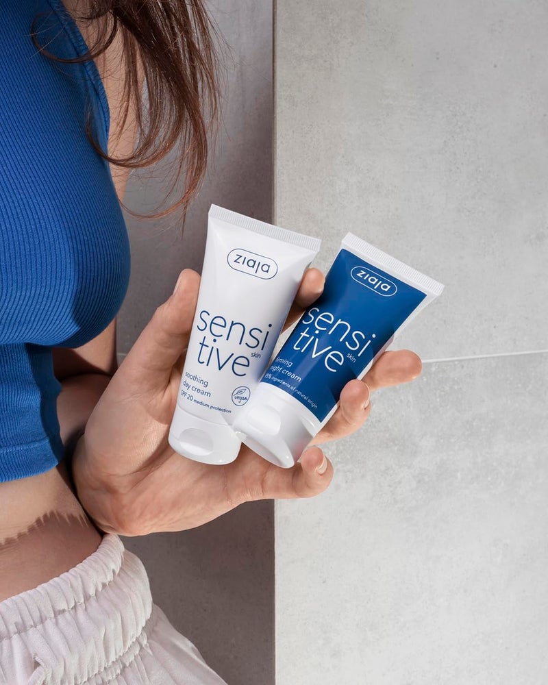 Ziaja Sensitive Skin Firming Night Cream - Face Cream - Fragrance Free - Image 4