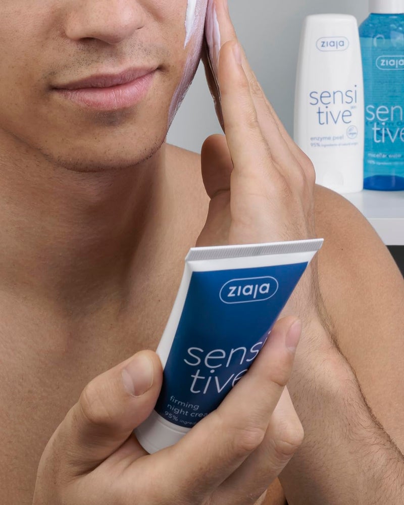Ziaja Sensitive Skin Firming Night Cream - Face Cream - Fragrance Free - Image 5