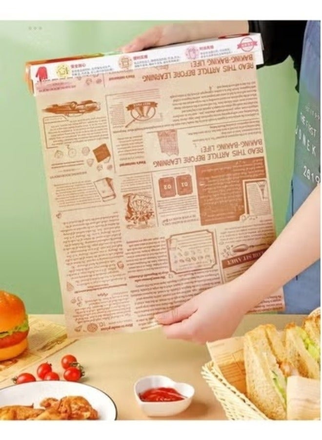 Happy Home 5M x 30CM Air Fryer Parchment Paper Roll – Cut-to-Size Non-Stick Disposable Baking Liner, Waterproof, Greaseproof & Food Grade Heat Resistant Baking Paper for 5–6L Air Fryers, Oven, Microwave, Roasting, Steaming, Grilling and Everyday Cooking, Easy Cleanup - Image 4