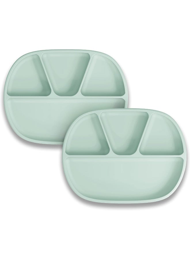 NUK Silicone Baby Suction Plates, Pack of 2 - Image 1