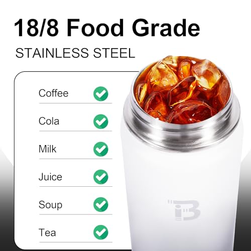 TOPBADE 32oz Insulated Water Bottle with Straw Lid & Spout Lid & Paracord Handle, Stainless Steel Water Bottles Wide Mouth, Metal Water Bottle for Women Men Gym Fitness Outdoor - Image 3