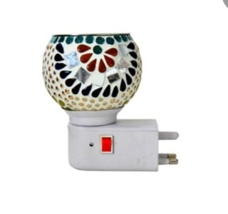 Electric Kapoor Dani Kapoor Dani for Decoration Kapoor Incense Burner Mosaic Glass Kapoor Dani Aroma Oil Burner Kapoor Diffuser Kapoor Dani Available in Multi Colour Pack of 1 - pzsku/ZD30F93D9FBD06A383728Z/45/1748244030/d5581806-cd2e-4ac6-8f63-442eb29ff7e5