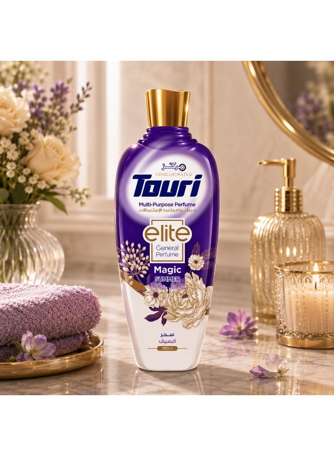 توري عطر توري إيليت العام - ماجيك سمر (700 مل) - معطر جو وأقمشة مركز متعدد الأغراض - رائحة منعشة تدوم طويلاً للمنازل والمكاتب والسيارات - Image 3