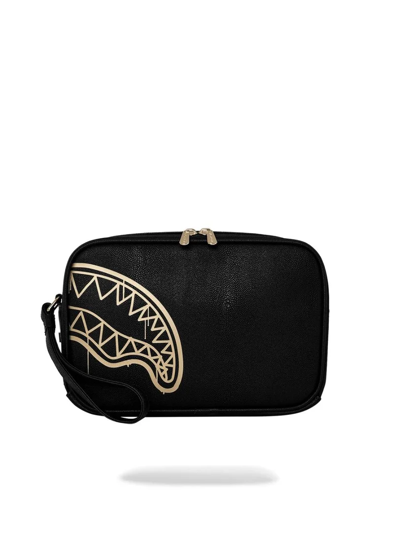 SPRAYGROUND THAT GOLD DRAP TOILETRY BRICK