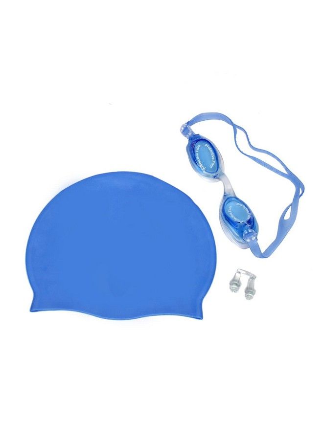 Kabello Swimming Accessories For Kids (Multicolor) (Swimming Cap With Goggles) - Image 2