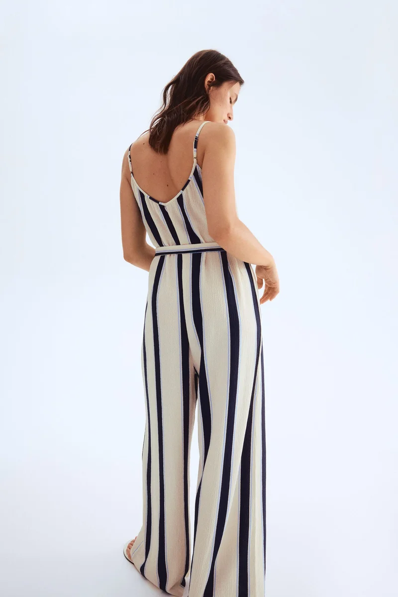 H&M Tie-belt jumpsuit