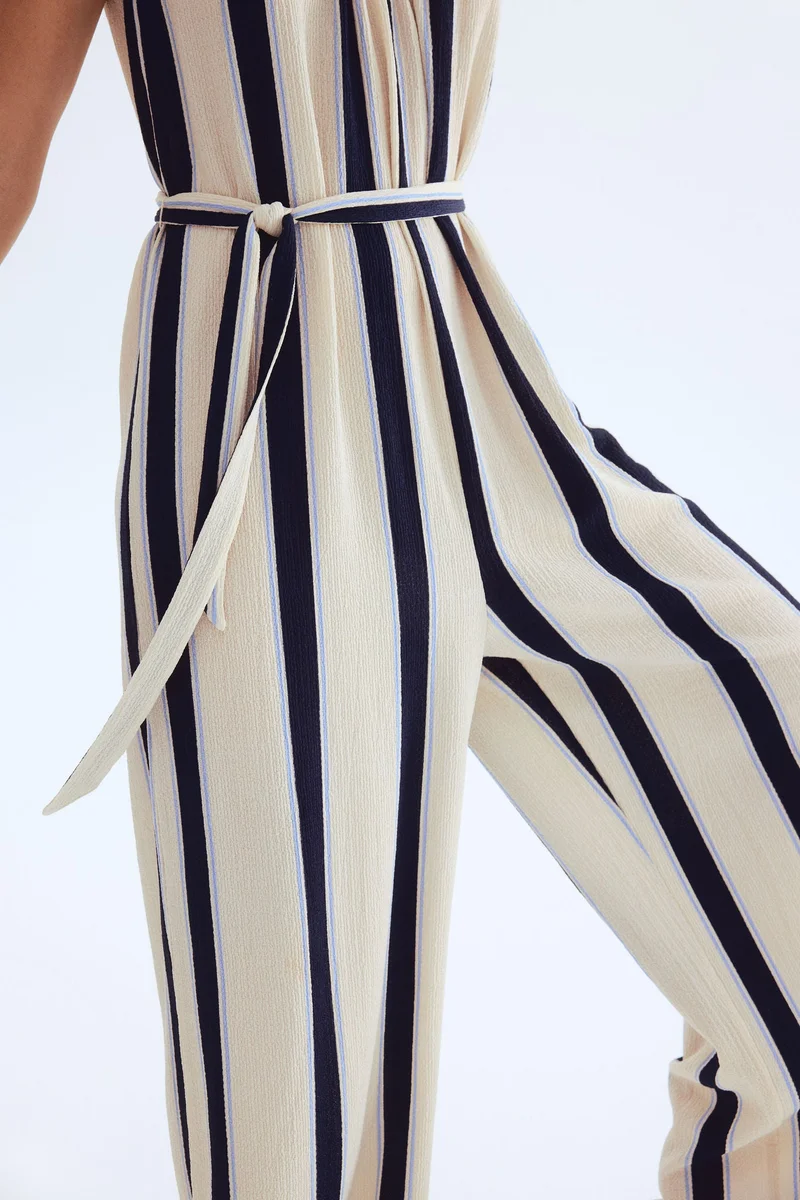 H&M Tie-belt jumpsuit
