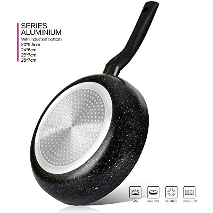 فيسمان مقلاة عميقة برومو من الألومنيوم مع طلاء غير لاصق 24 سم - Image 4