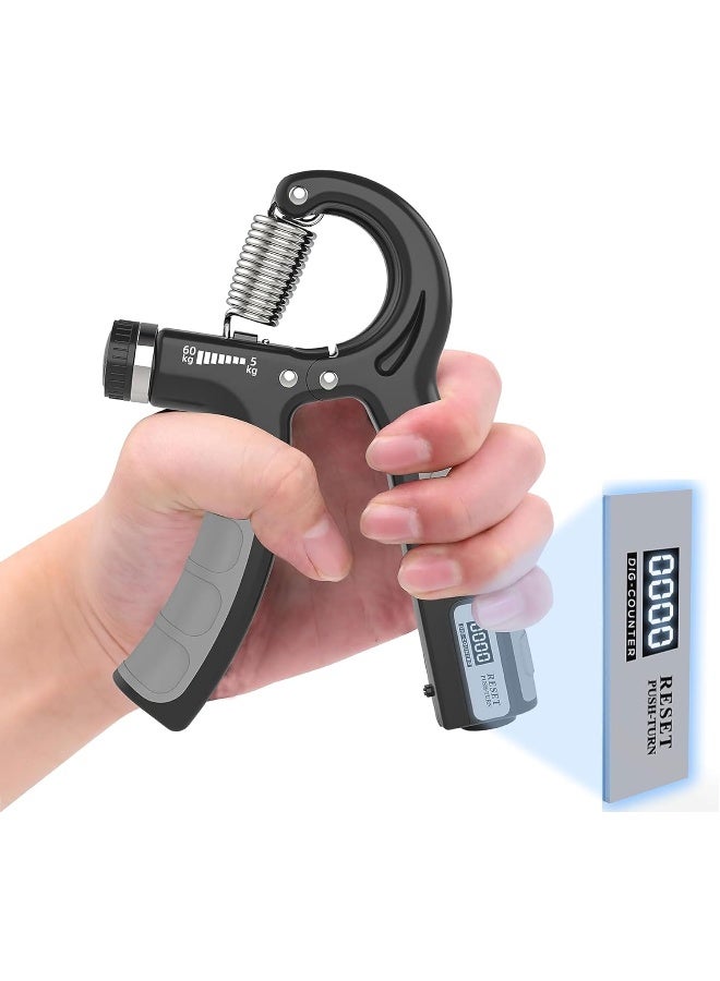 PROIRON Hand Grips Strengthener with Counter, Adjustable Grip Strength Trainer, Hand Exerciser with Stainless Steel Spring, Non-Slip Gripper, Gripster for Strong Wrists, Fingers, Forearm, Hands, Arm - Image 1