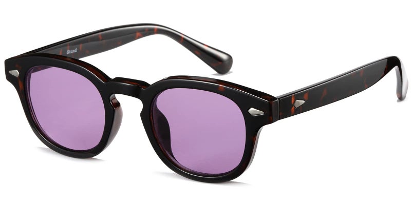 Gtand Unisex Vintage Retro Round Style Tinted Sunglasses For Men Women Fashion Circle Sun Glasses 46mm - Image 1