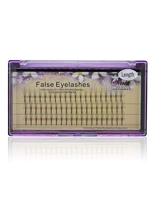 Bodermincer Scala 816mm to Choose Professional Grafting Eyelashes C Curl 5 Root Thickness 007 3D Eyelash Extensions 007mm Thickness Hair Mink Strip Eyelashes Individual Lashes Fans Lash Natural Style 10mm 