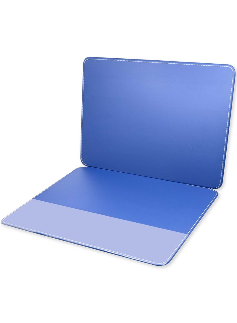 FIS 4 Pieces Desk Sets (Desk Blotter, Pen Holder, Letter Opener, Envelope Holder) Colour Texas Blue - UADS0300TS12 - Image 3
