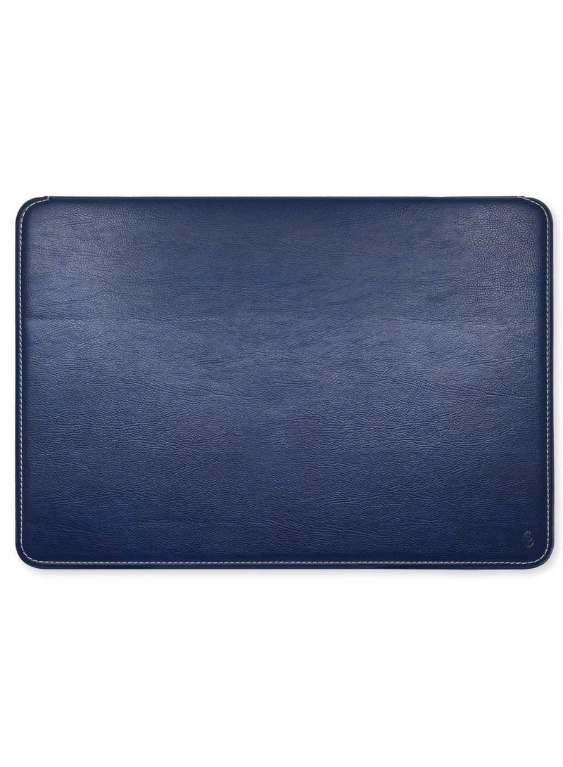 FIS 4 Pieces Desk Sets (Desk Blotter, Pen Holder, Letter Opener, Envelope Holder) Colour Texas Blue - UADS0300TS12 - Image 2