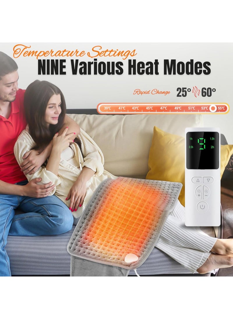 LAESO Wearable Heating Pad for Back Pain, Menstrual Heating Pad for Period, Electric Heating Pad for Cramps with Automatic Switch-Off and Temperature Settings Heating Pad for Abdominal Neck Shoulder Waist  - Image 3
