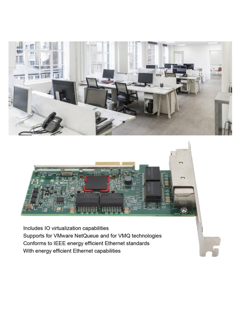 PCIe X4 Network Card BCM5719 Quad Port Gigabit Ethernet Network Card with LED Indicator for Server  - Image 5