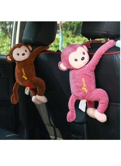 SFMW Car Hanging Tissue Box with Monkey Design  - Image 4