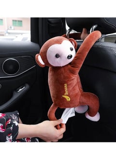 SFMW Car Hanging Tissue Box with Monkey Design  - Image 2