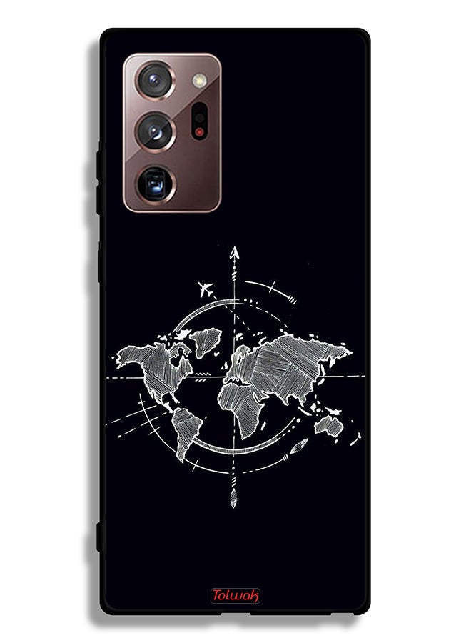 Tolwak غطاء حماية لجهاز سامسونج جالكسي نوت 20 ألترا 5G بفن البوصلة - Image 2