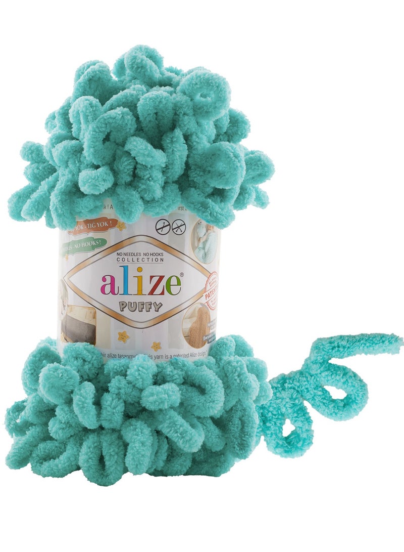 Alize Yarns خيوط أليز بافي – خيط للحياكة بدون إبر – اللون 490 - Image 1