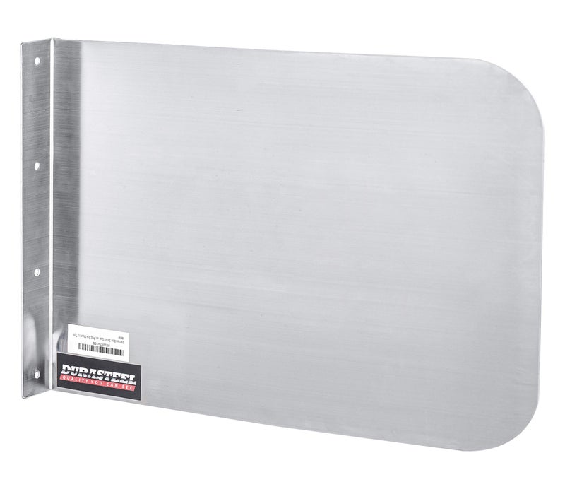 DuraSteel DuraSteel Stainless Steel Sink Splash Guard  20 x 12 Wall Mount Commercial Kitchen Shield  Kitchen Safety  Hygiene Cooking Splatter Screen  Ideal for Hand Sinks Prep Sink Utility Sink 