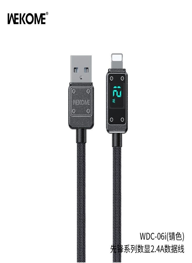 WEKOME - A digital display data cable with WDC-06i high current output and intelligent digital display. - Image 1