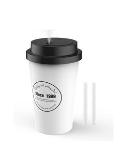 KASTWAVE مرطب هواء للسيارة، مرطب هواء بارد سعة 270 مل، مرطب صغير يعمل عبر USB، مرطب شخصي مع ضوء ليلي للنباتات، المكتب، السيارة، وغرفة الأطفال - مرطب هواء صغير هادئ  - Image 1